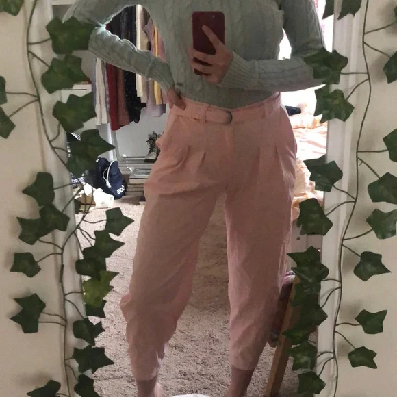 Hollister Pants Jumpsuits Xs Hollister Pink Balloonleg Pants